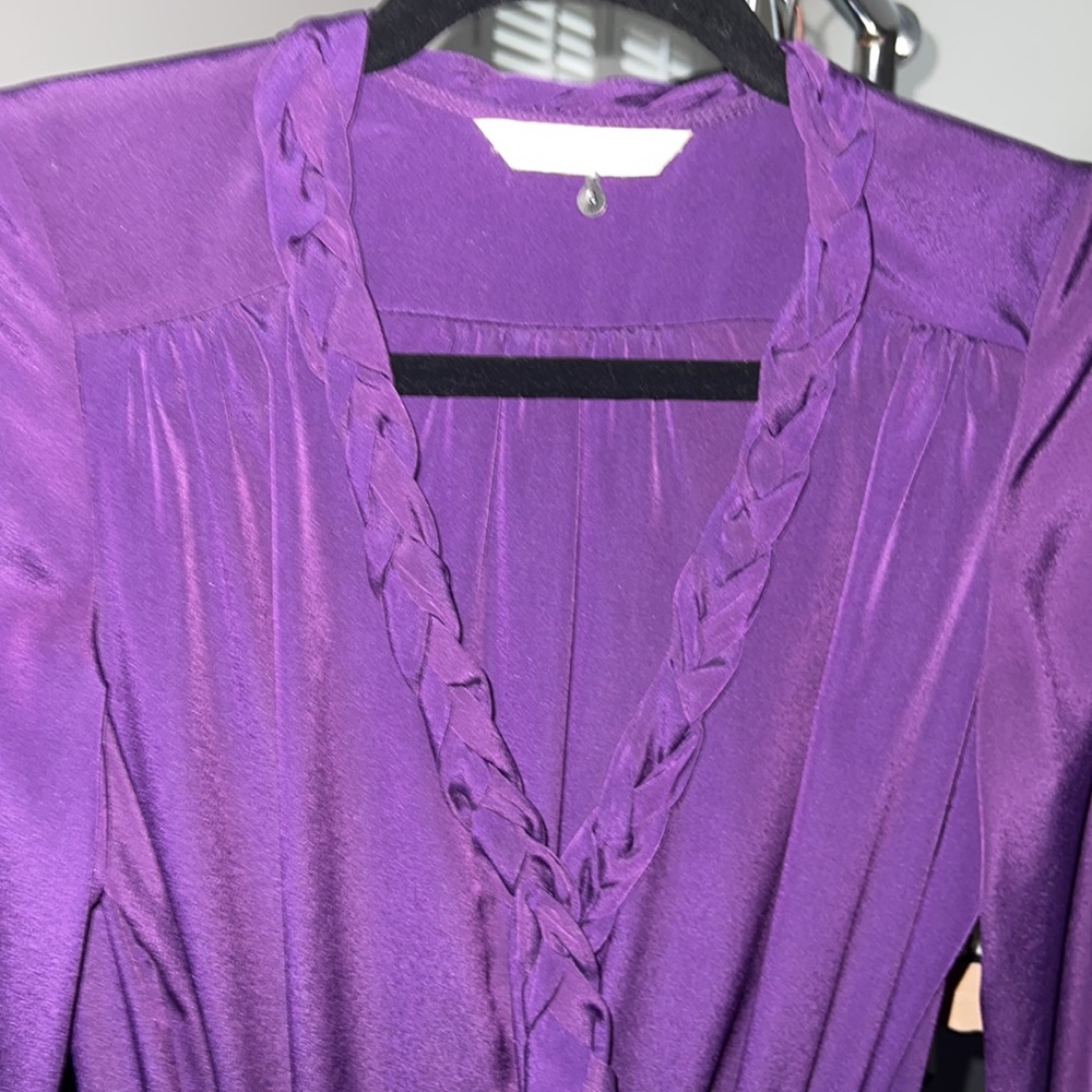 long sleeve belted dress